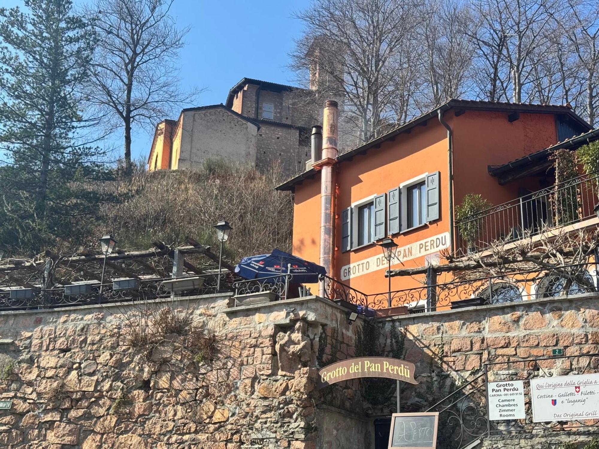 Grotto Del Pan Perdue Bed and Breakfast Lugano Eksteriør billede